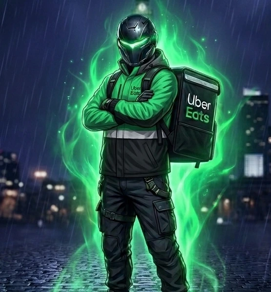 Kurier Uber Eats